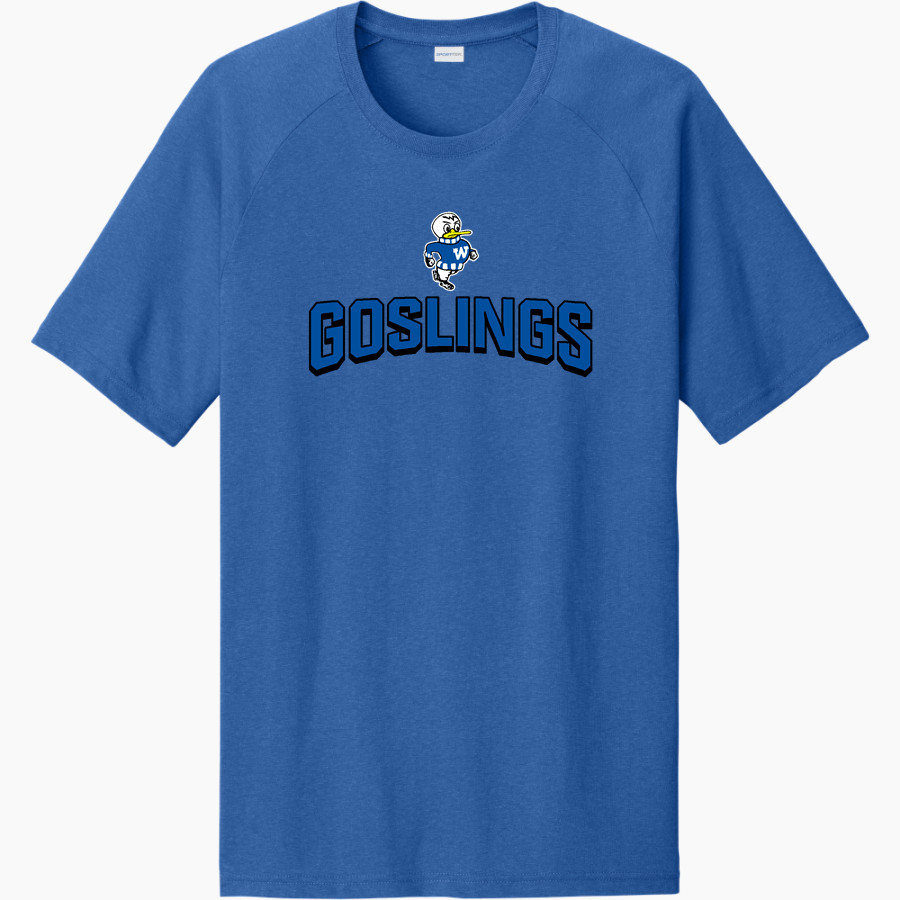 WATERTOWN HIGH SCHOOL GOSLINGS Sport-Tek Men's Halftime Short-Sleeve Raglan T-Shirt