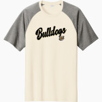 Bryant Bulldogs <span class="pdp-name-mascot">Bryant Bulldogs</span> Sport-Tek Men's Halftime Short-Sleeve Raglan T-Shirt Front Thumbnail