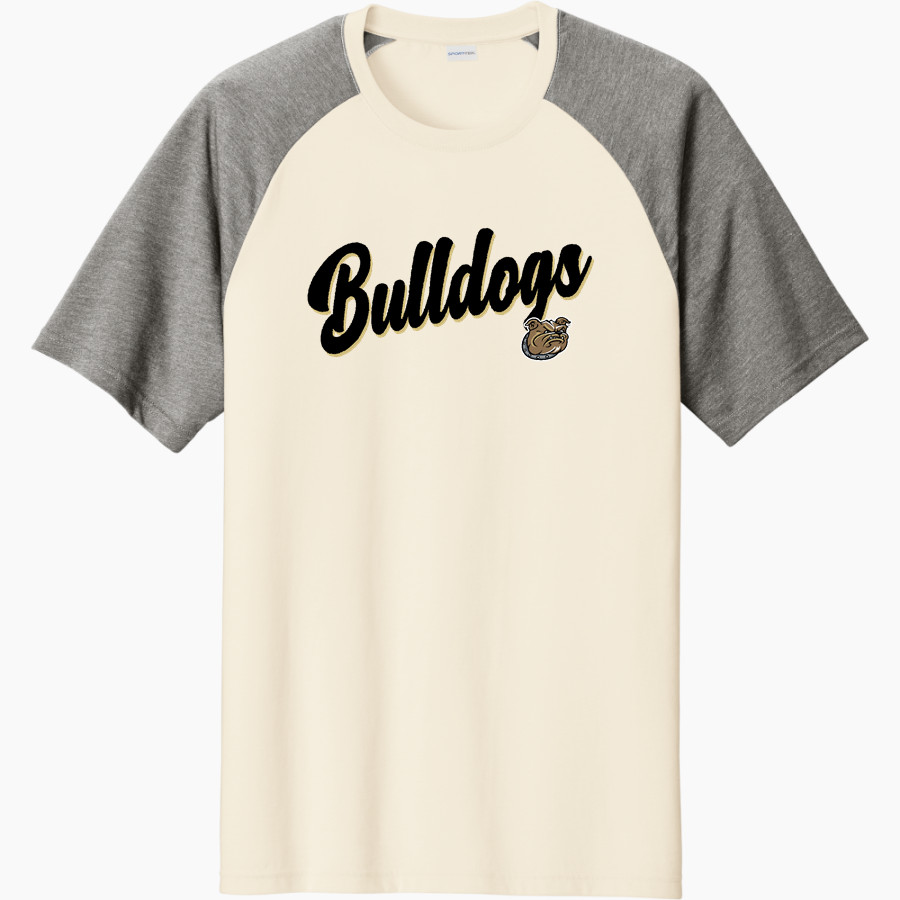 Bryant Bulldogs <span class="pdp-name-mascot">Bryant Bulldogs</span> Sport-Tek Men's Halftime Short-Sleeve Raglan T-Shirt