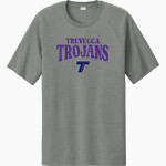 Trevecca University Trojans Sport-Tek Men's Halftime Short-Sleeve Raglan T-Shirt Front Thumbnail