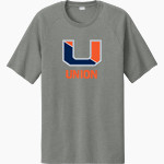 Union Bears Sport-Tek Men's Halftime Short-Sleeve Raglan T-Shirt Front Thumbnail