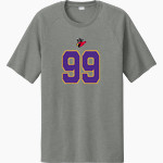 JUDA HIGH SCHOOL PANTHERS Sport-Tek Men's Halftime Short-Sleeve Raglan T-Shirt Front Thumbnail