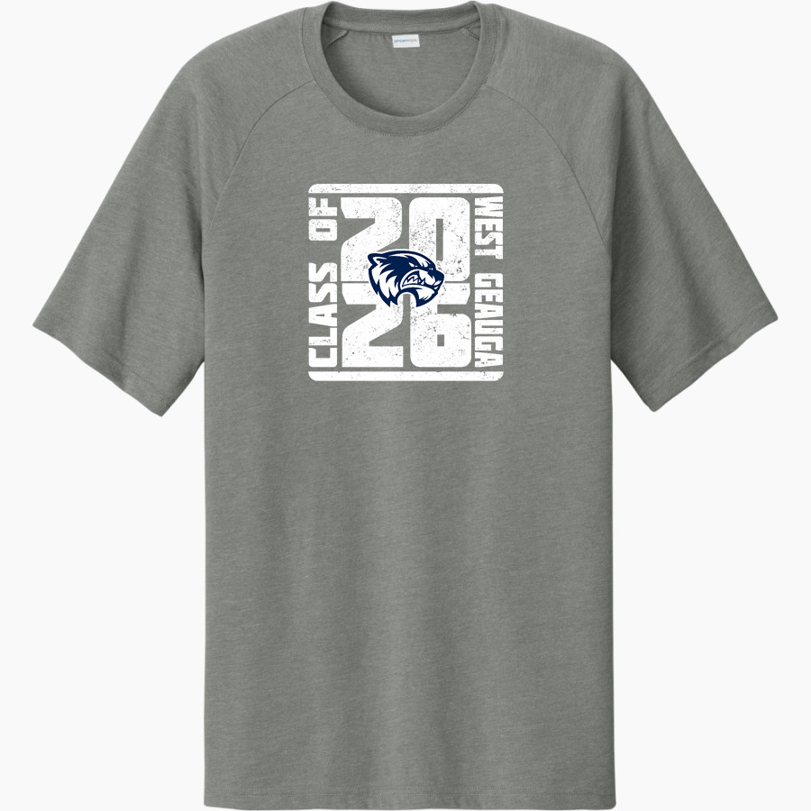 WEST GEAUGA HIGH SCHOOL WOLVERINES ONLINE STORE <span class="pdp-name-mascot">WEST GEAUGA WOLVERINES</span> Sport-Tek Men's Halftime Short-Sleeve Raglan T-Shirt