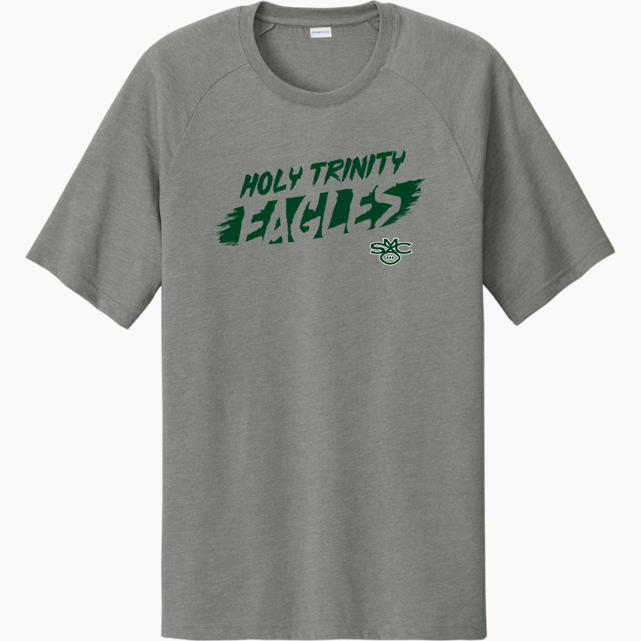Holy Trinity Catholic Eagles Sport-Tek Men's Halftime Short-Sleeve Raglan T-Shirt