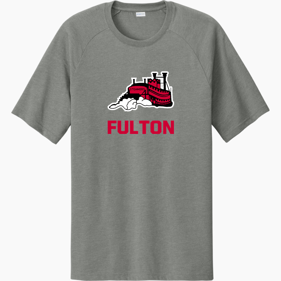 FULTON HIGH SCHOOL STEAMERS <span class="pdp-name-mascot">FULTON STEAMERS</span> Sport-Tek Men's Halftime Short-Sleeve Raglan T-Shirt