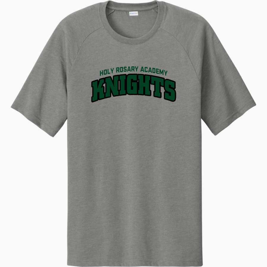 Holy Rosary Academy Knights <span class="pdp-name-mascot">Holy Rosary Academy Knights</span> Sport-Tek Men's Halftime Short-Sleeve Raglan T-Shirt