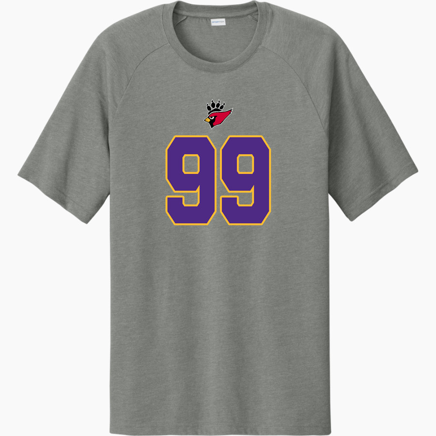 JUDA HIGH SCHOOL PANTHERS Sport-Tek Men's Halftime Short-Sleeve Raglan T-Shirt