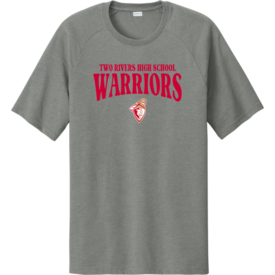 Two Rivers High School WARRIORS <span class="pdp-name-mascot">HENRY SIBLEY WARRIORS</span> Sport-Tek Men's Halftime Short-Sleeve Raglan T-Shirt