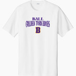 BALL HIGH SCHOOL GOLDEN TORNADOES Sport-Tek Men's Halftime Short-Sleeve Raglan T-Shirt Front Thumbnail