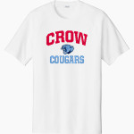 CROW HIGH SCHOOL Cougars Online Store Sport-Tek Men's Halftime Short-Sleeve Raglan T-Shirt Front Thumbnail