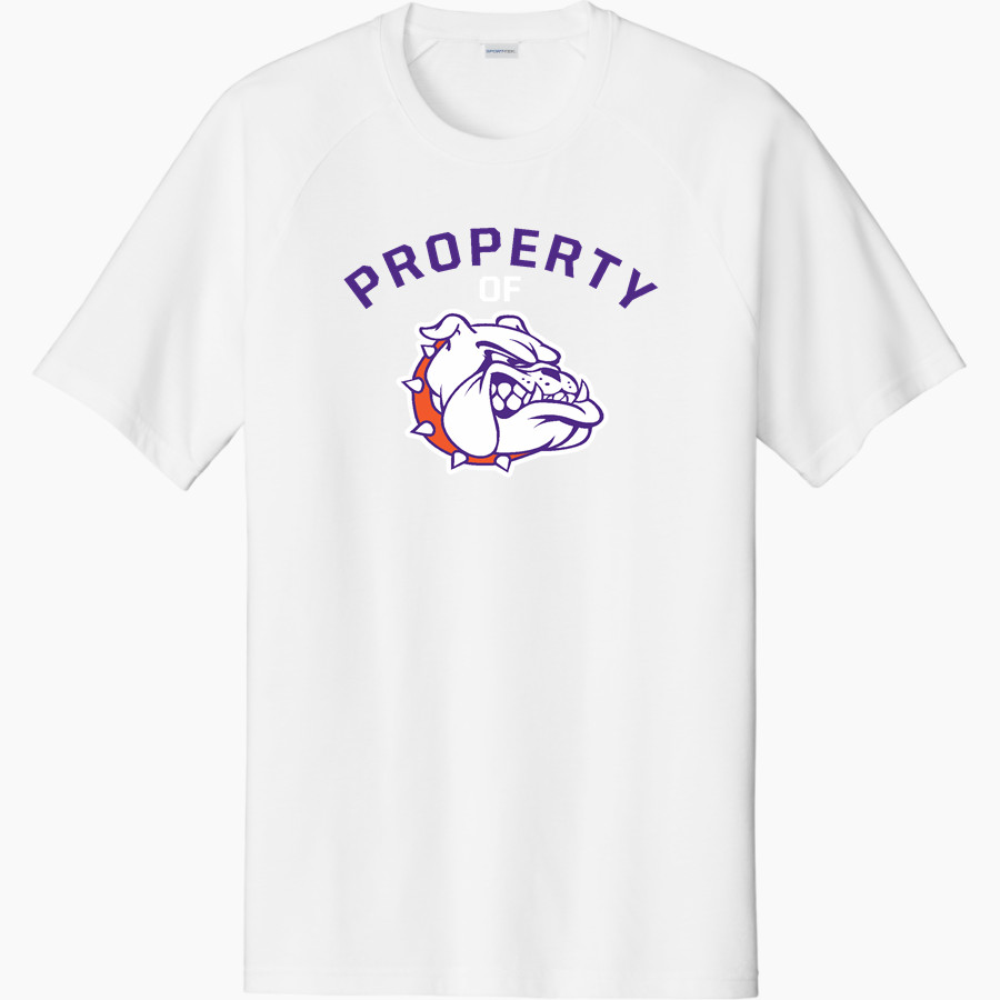 BEMENT MIDDLE SCHOOL BULLDOGS Sport-Tek Men's Halftime Short-Sleeve Raglan T-Shirt