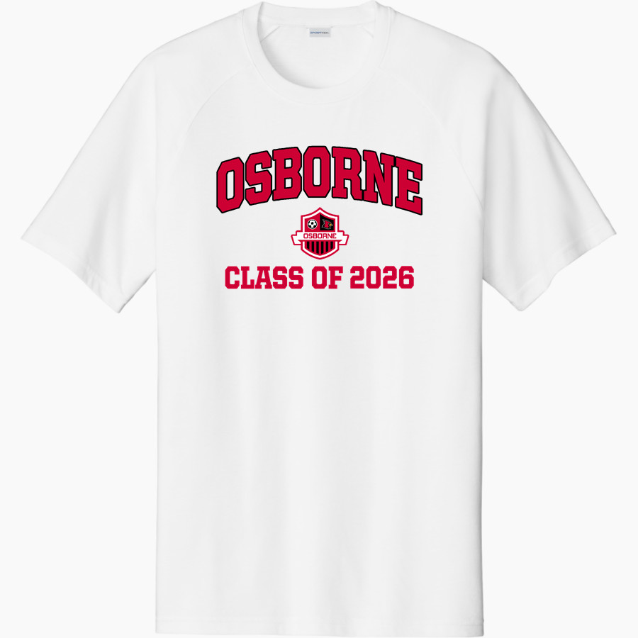 OSBORNE HIGH SCHOOL CARDINALS <span class="pdp-name-mascot">OSBORNE CARDINALS</span> Sport-Tek Men's Halftime Short-Sleeve Raglan T-Shirt