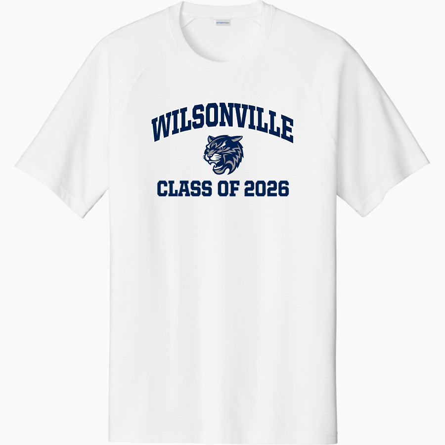 WILSONVILLE HIGH SCHOOL WILDCATS <span class="pdp-name-mascot">WILSONVILLE WILDCATS</span> Sport-Tek Men's Halftime Short-Sleeve Raglan T-Shirt