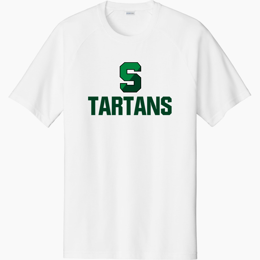 Stuart Tartans Sport-Tek Men's Halftime Short-Sleeve Raglan T-Shirt