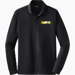 Cohasset Hull Softball Sport-Tek Men's Long Sleeve Micropique Sport-Wick Polo Front Thumbnail