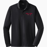 CANEY CREEK HIGH SCHOOL PANTHERS Sport-Tek Men's Long Sleeve Micropique Sport-Wick Polo Front Thumbnail