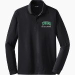 Woods Charter Wolves Sport-Tek Men's Long Sleeve Micropique Sport-Wick Polo Front Thumbnail