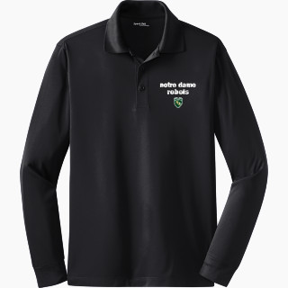 Sport-Tek Men's Long Sleeve Micropique Sport-Wick Polo