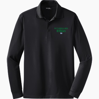Sport-Tek Men's Long Sleeve Micropique Sport-Wick Polo