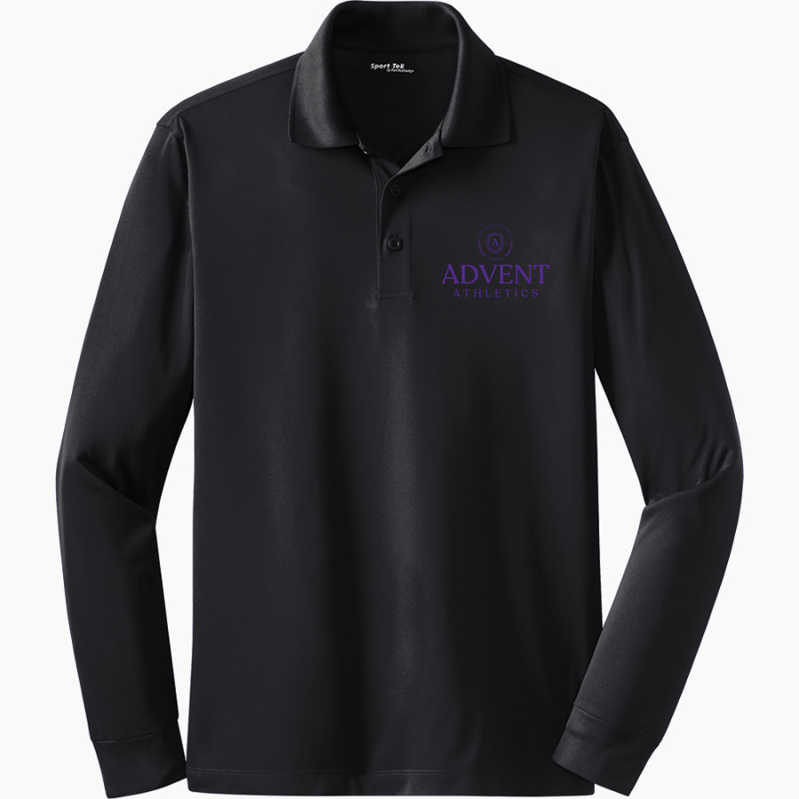 Advent Episcopal School Sport-Tek Men's Long Sleeve Micropique Sport-Wick Polo