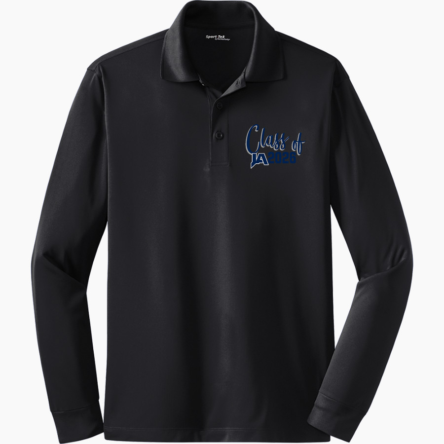JACKSON ACADEMY RAIDERS <span class="pdp-name-mascot">JACKSON ACADEMY RAIDERS</span> Sport-Tek Men's Long Sleeve Micropique Sport-Wick Polo