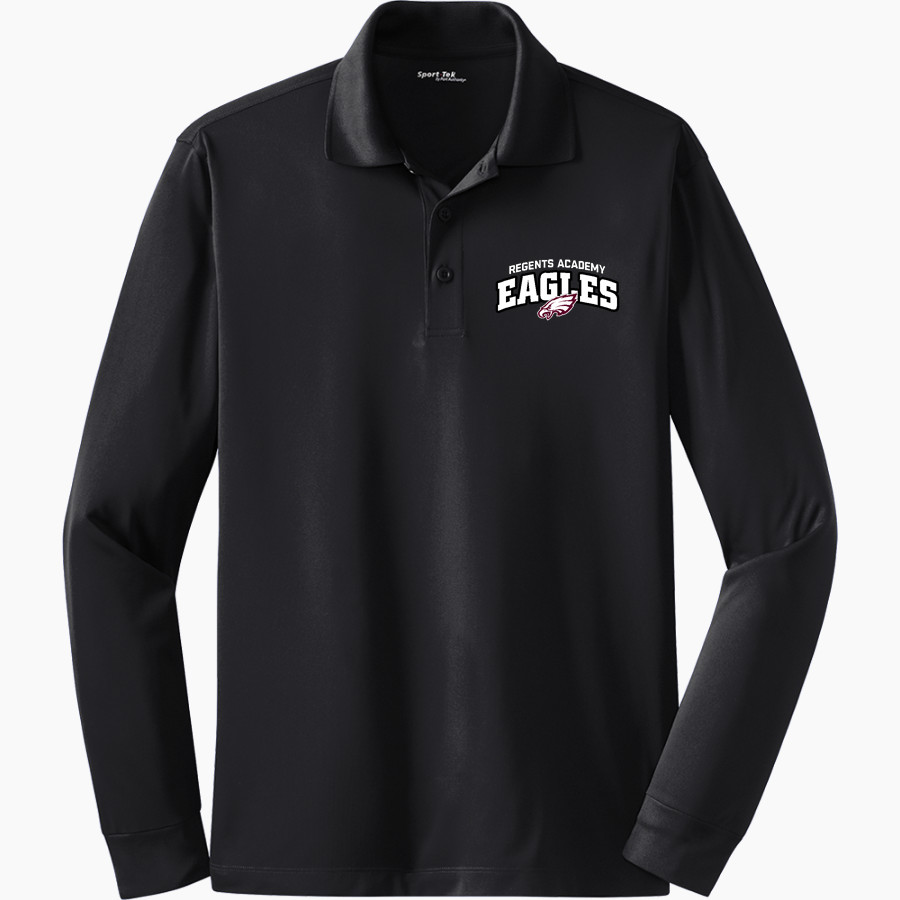 Regents Academy Eagles Sport-Tek Men's Long Sleeve Micropique Sport-Wick Polo