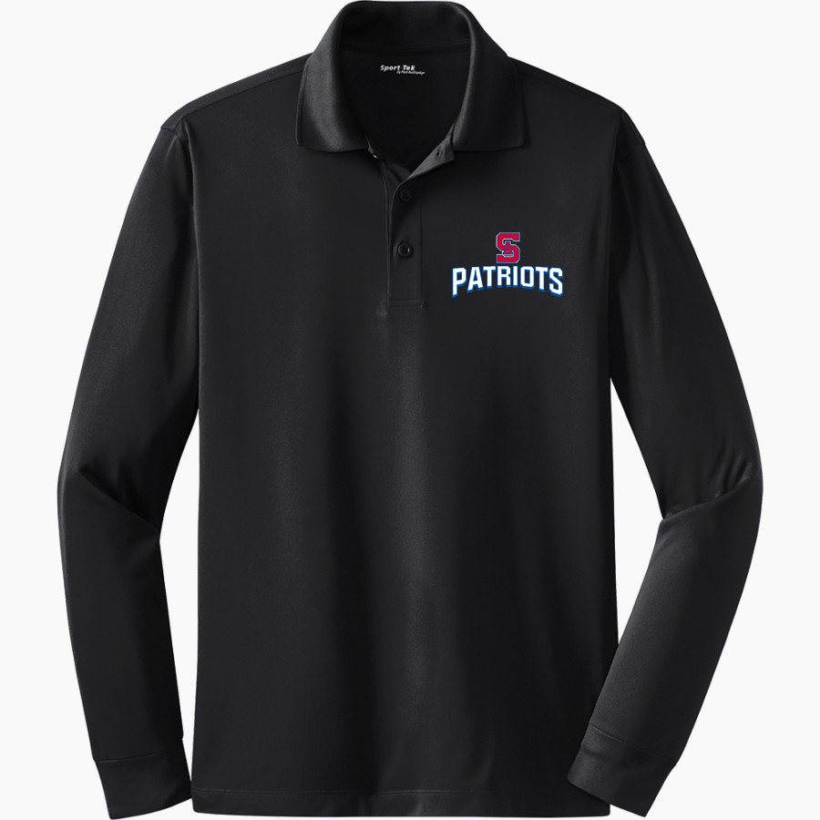 Southern Alamance Patriots <span class="pdp-name-mascot">Southern Alamance Patriots</span> Sport-Tek Men's Long Sleeve Micropique Sport-Wick Polo