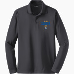 Chapel Hill Academy Cougars Sport-Tek Men's Long Sleeve Micropique Sport-Wick Polo Front Thumbnail