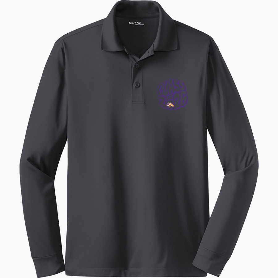 Rolling Meadows Mustangs <span class="pdp-name-mascot">Rolling Meadows High School Mustangs</span> Sport-Tek Men's Long Sleeve Micropique Sport-Wick Polo