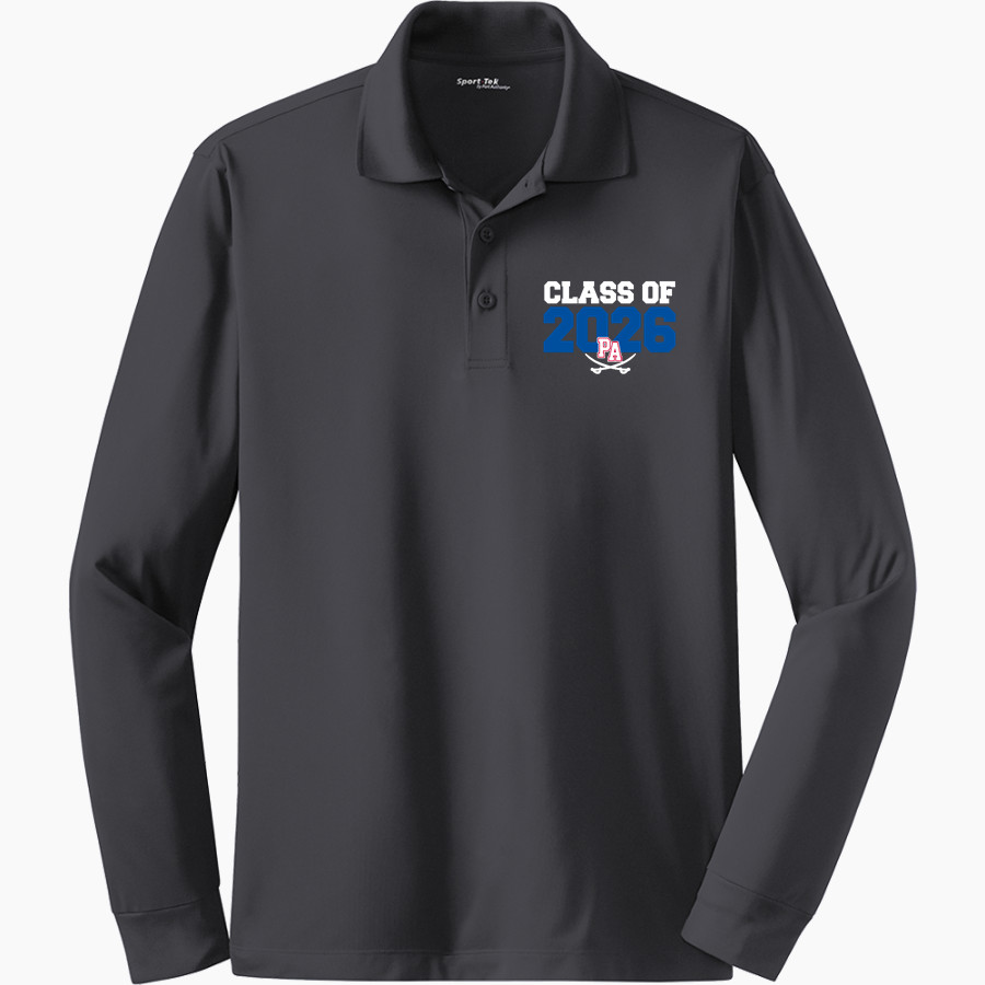 PRINCESS ANNE HIGH SCHOOL CAVALIERS <span class="pdp-name-mascot">PRINCESS ANNE CAVALIERS</span> Sport-Tek Men's Long Sleeve Micropique Sport-Wick Polo