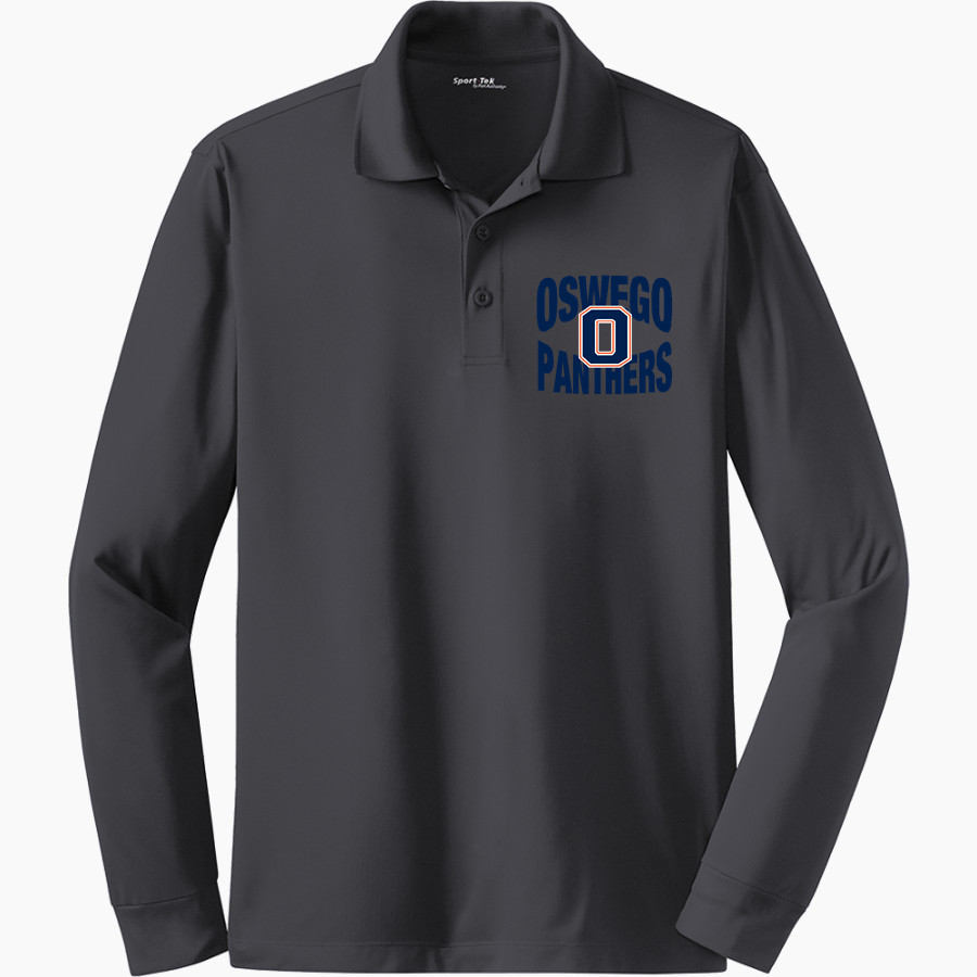 Oswego Panthers <span class="pdp-name-mascot">Oswego Panthers</span> Sport-Tek Men's Long Sleeve Micropique Sport-Wick Polo