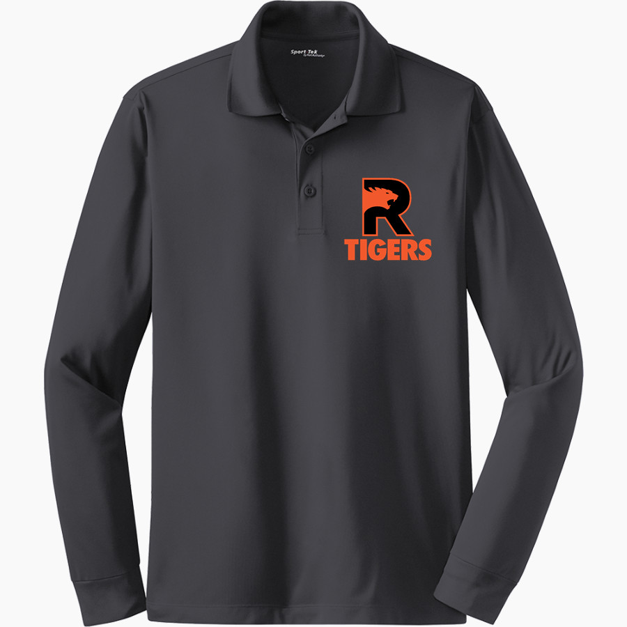 Republic Tigers Sport-Tek Men's Long Sleeve Micropique Sport-Wick Polo