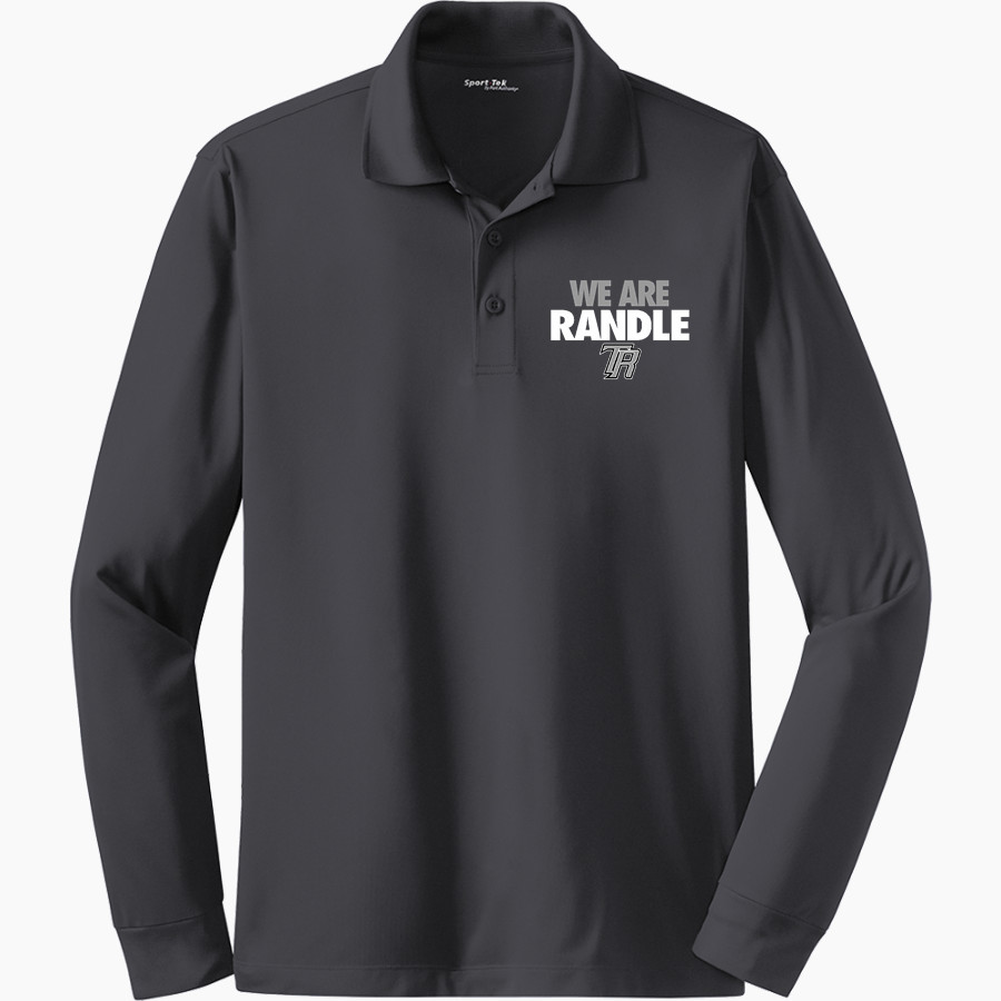 Dr. Thomas Randle Lions <span class="pdp-name-mascot">Thomas Randle HS Lions</span> Sport-Tek Men's Long Sleeve Micropique Sport-Wick Polo