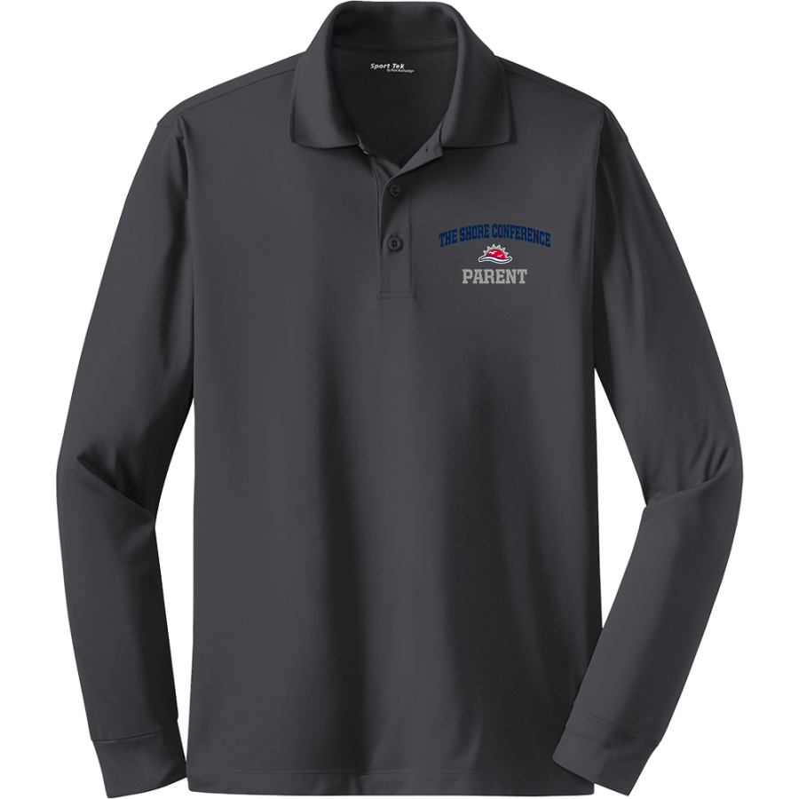 The Shore Conference Online Apparel Store <span class="pdp-name-mascot">The Shore Conference</span> Sport-Tek Men's Long Sleeve Micropique Sport-Wick Polo