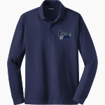 PEARL HIGH SCHOOL PIRATES <span class="pdp-name-mascot">PEARL PIRATES</span> Sport-Tek Men's Long Sleeve Micropique Sport-Wick Polo Front Thumbnail