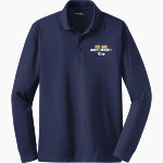 Wingate University Bulldogs <span class="pdp-name-mascot">Wingate Bulldogs</span> Sport-Tek Men's Long Sleeve Micropique Sport-Wick Polo Front Thumbnail