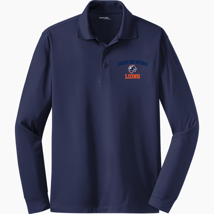 Jubilee San Antonio Lions <span class="pdp-name-mascot">Jubilee San Antonio Lions</span> Sport-Tek Men's Long Sleeve Micropique Sport-Wick Polo