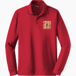 Bishop Noll Warriors <span class="pdp-name-mascot">Bishop Noll Warriors</span> Sport-Tek Men's Long Sleeve Micropique Sport-Wick Polo Front Thumbnail