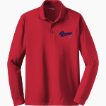 Bluefield University Sideline Store <span class="pdp-name-mascot">Bluefield University</span> Sport-Tek Men's Long Sleeve Micropique Sport-Wick Polo Front Thumbnail