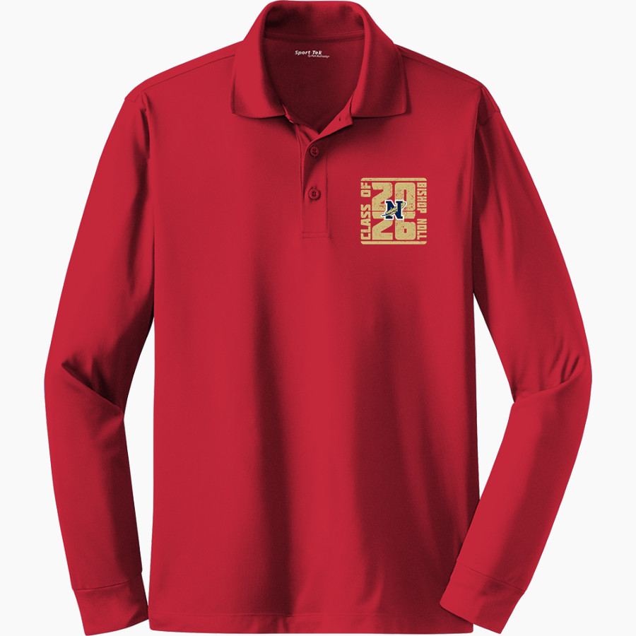 Bishop Noll Warriors <span class="pdp-name-mascot">Bishop Noll Warriors</span> Sport-Tek Men's Long Sleeve Micropique Sport-Wick Polo