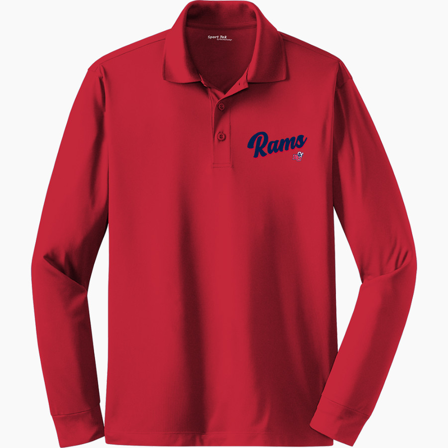 Bluefield University Sideline Store <span class="pdp-name-mascot">Bluefield University</span> Sport-Tek Men's Long Sleeve Micropique Sport-Wick Polo