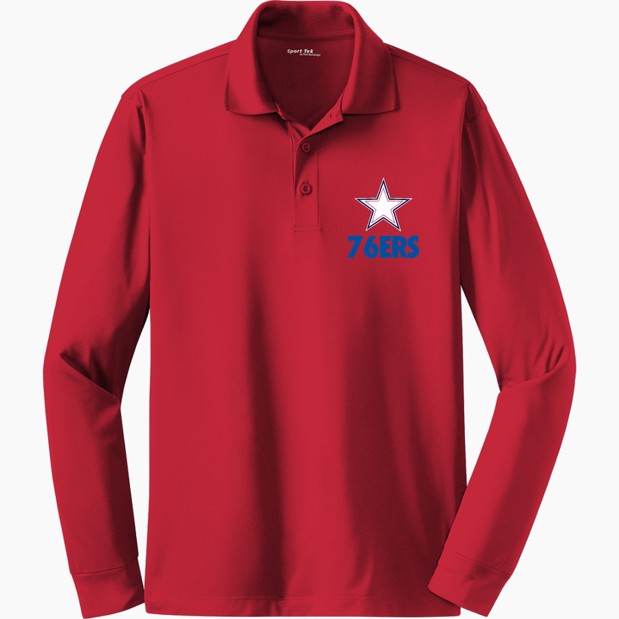 INDEPENDENCE HIGH SCHOOL 76ERS <span class="pdp-name-mascot">INDEPENDENCE 76ERS</span> Sport-Tek Men's Long Sleeve Micropique Sport-Wick Polo