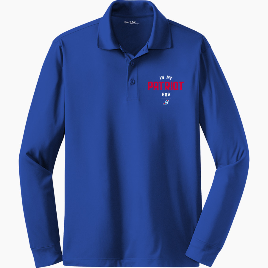 JAY COUNTY HIGH SCHOOL PATRIOTS Sport-Tek Men's Long Sleeve Micropique Sport-Wick Polo