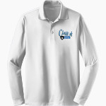 CHARLES E SHEA HIGH SCHOOL RAIDERS Sport-Tek Men's Long Sleeve Micropique Sport-Wick Polo Front Thumbnail