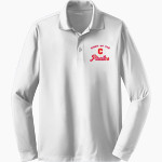 COFFEEVILLE HIGH SCHOOL PIRATES Sport-Tek Men's Long Sleeve Micropique Sport-Wick Polo Front Thumbnail