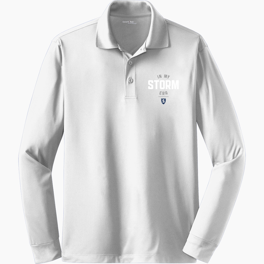 STAUNTON HIGH SCHOOL STORM <span class="pdp-name-mascot">STORM STORM</span> Sport-Tek Men's Long Sleeve Micropique Sport-Wick Polo