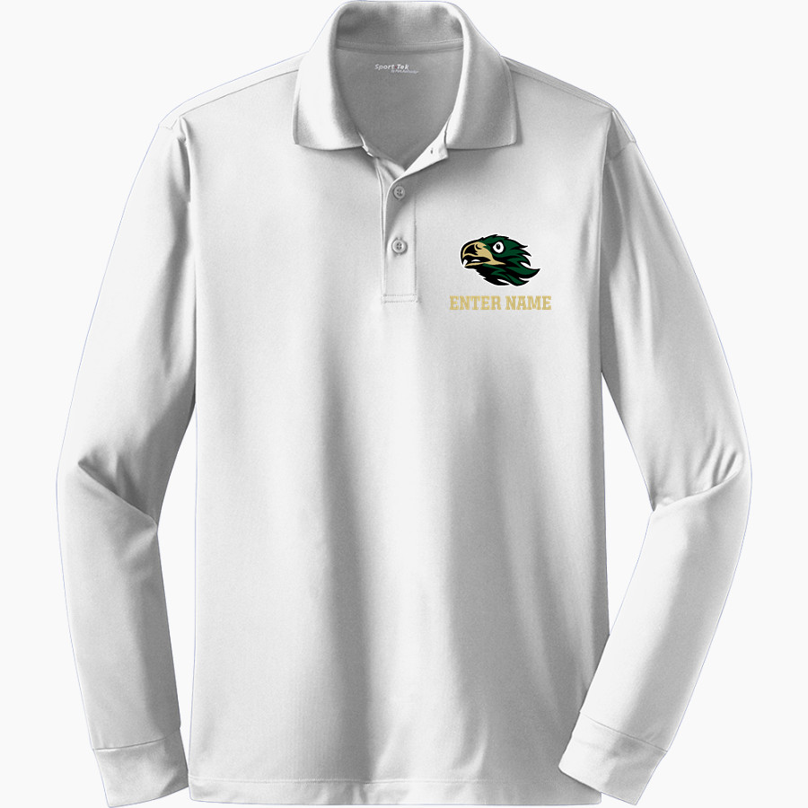 VIERA HIGH SCHOOL HAWKS <span class="pdp-name-mascot">VIERA HAWKS</span> Sport-Tek Men's Long Sleeve Micropique Sport-Wick Polo
