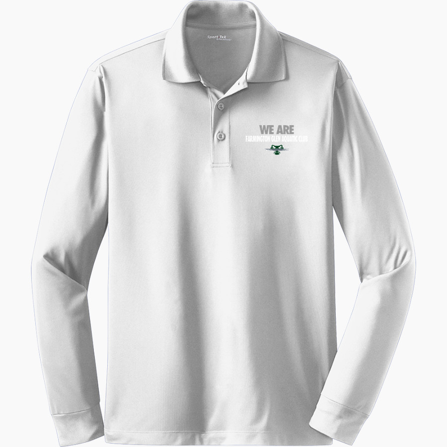 Farmington Glen Aquatic Club Sport-Tek Men's Long Sleeve Micropique Sport-Wick Polo