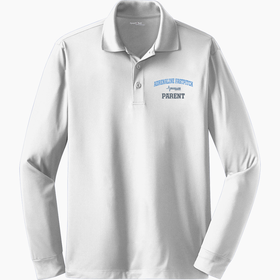 Adrenaline Fastpitch Fastpitch <span class="pdp-name-mascot">Adrenaline Fastpitch Fastpitch</span> Sport-Tek Men's Long Sleeve Micropique Sport-Wick Polo