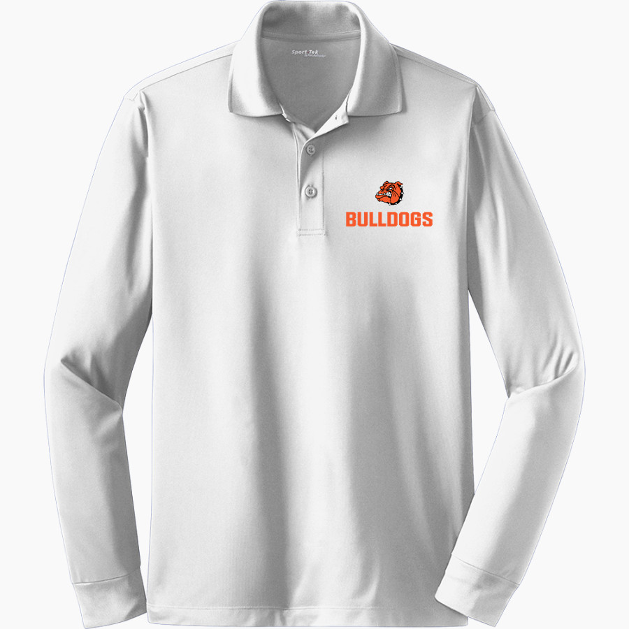 Scranton Bulldogs <span class="pdp-name-mascot">Scranton Middle School Bulldogs</span> Sport-Tek Men's Long Sleeve Micropique Sport-Wick Polo